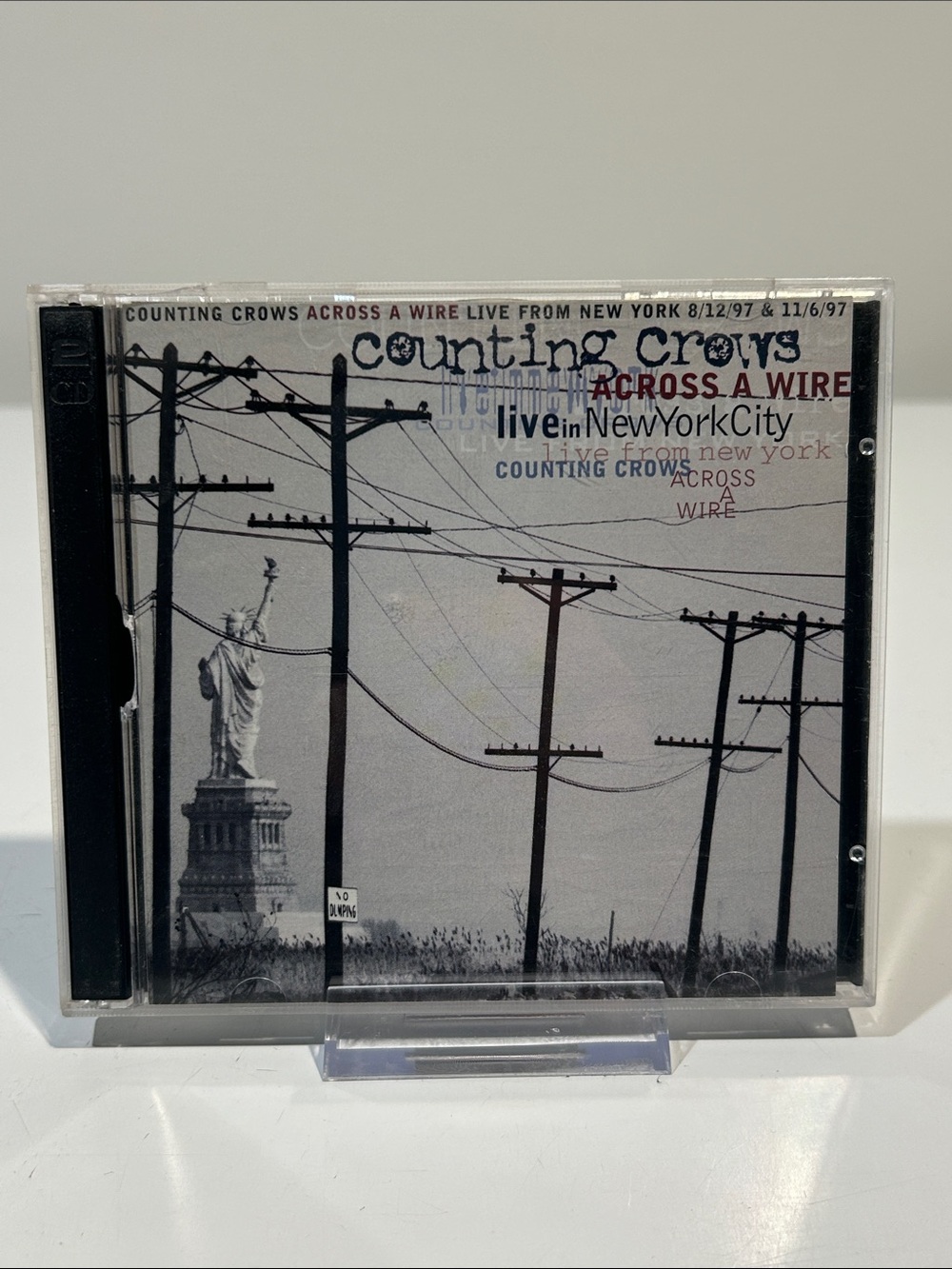 🤯5 for $20🤯 Counting Crows “Across A Wire: Live In New York City” CD [Pop Rock]